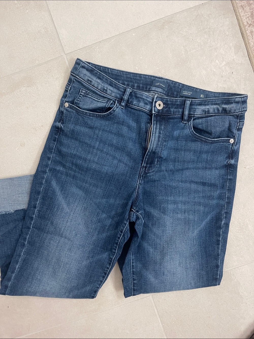 J. Jill Dark Blue Skinny Stretch Jeans